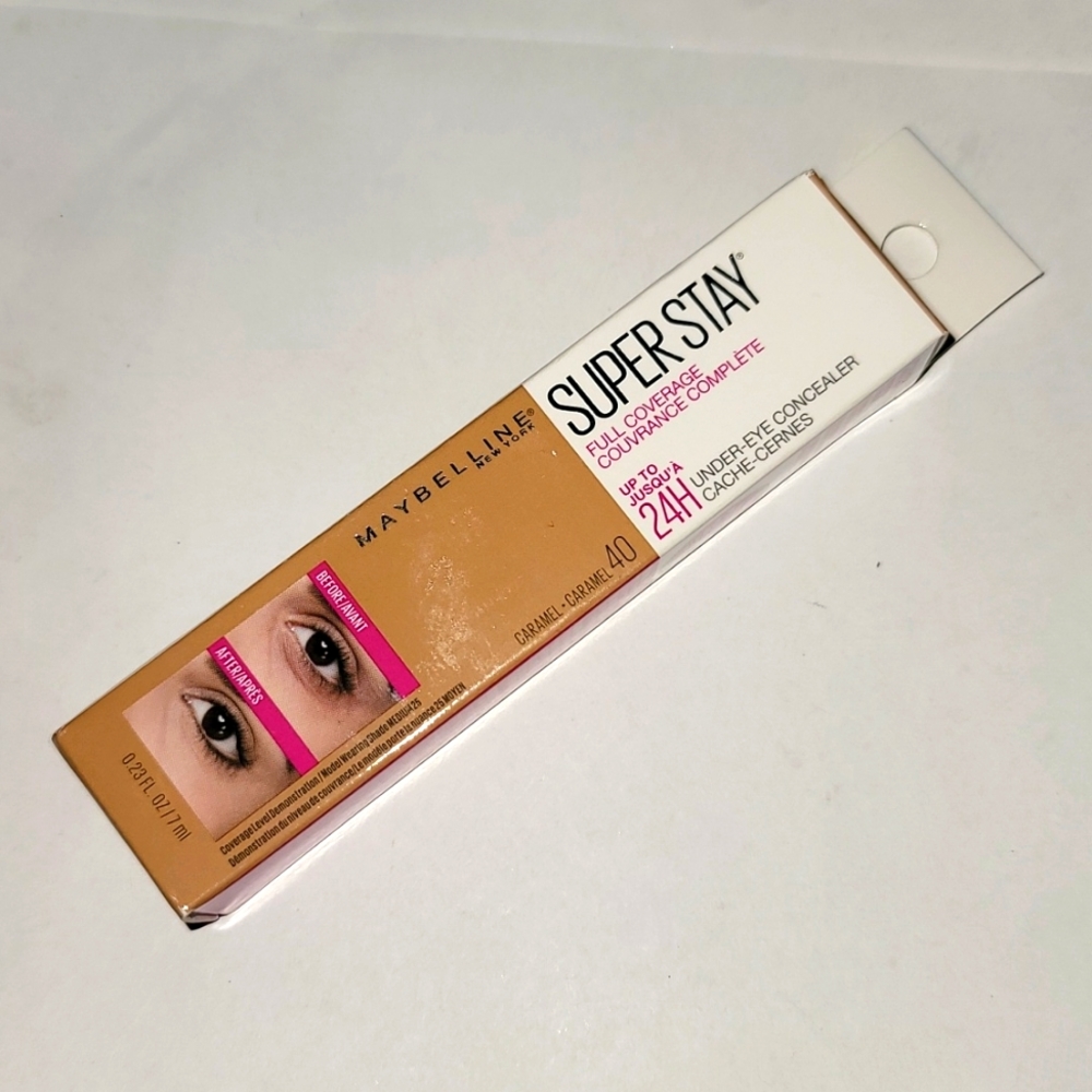 Super Stay Full Coverage Under-Eye Concealer by Maybelline New York - Caramel 40